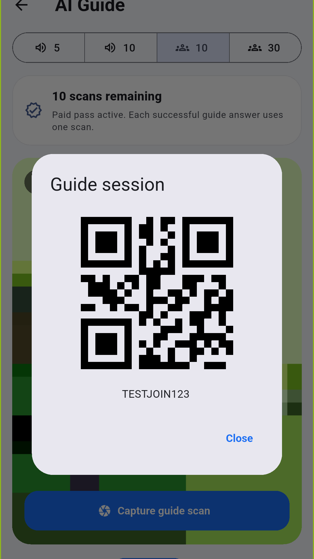 TripBuddy QR invite